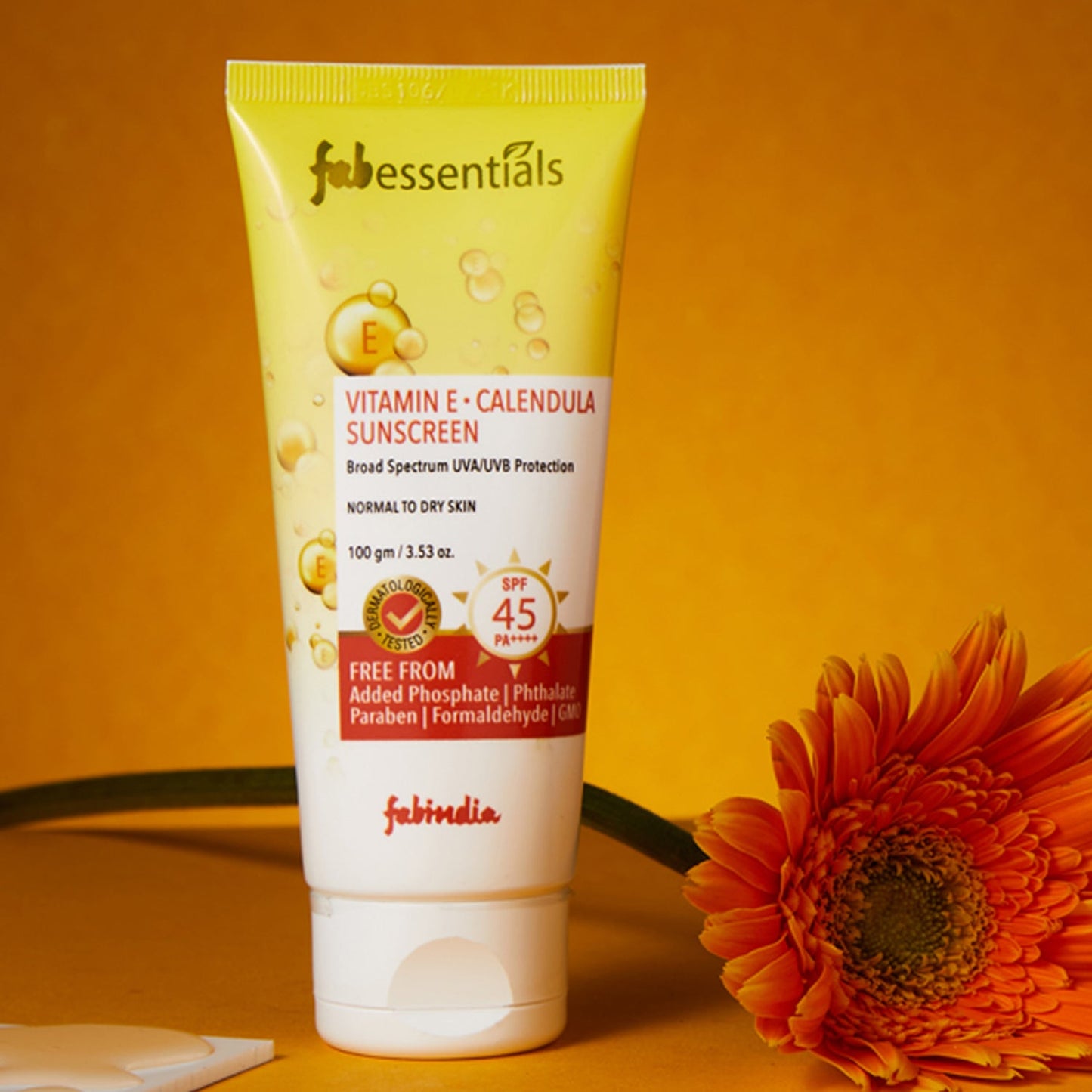 Vitamin E Calendula Suncreen SPF 45 PA++++ - 100 ml