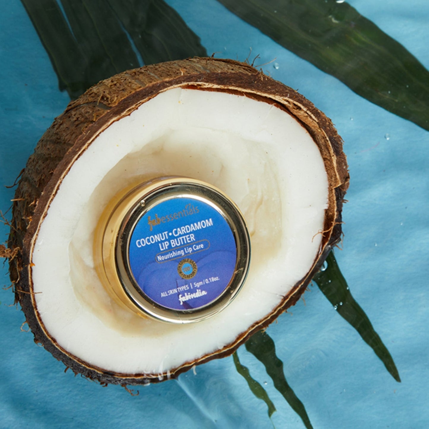 Coconut & Cardamon Lip Butter- 5 gm