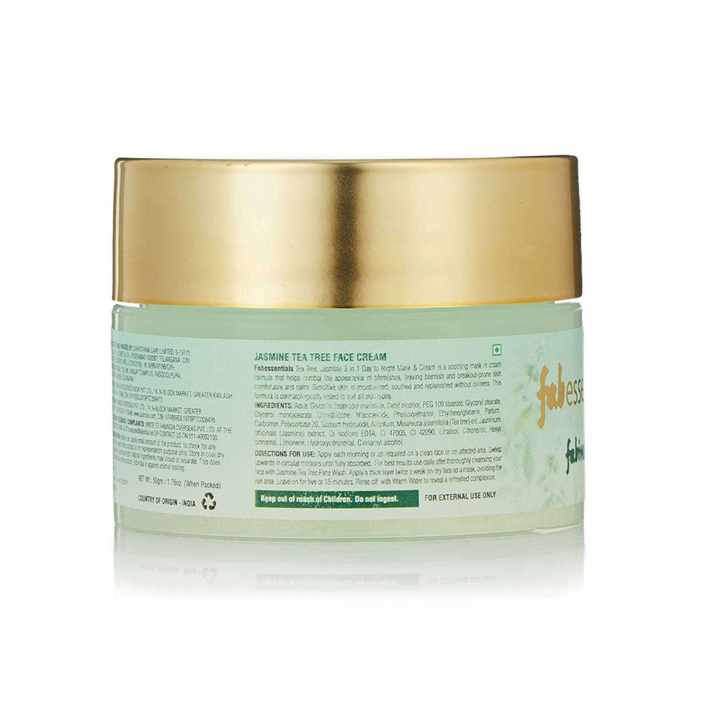 Jasmine Tea Tree Face Cream - 100 gm
