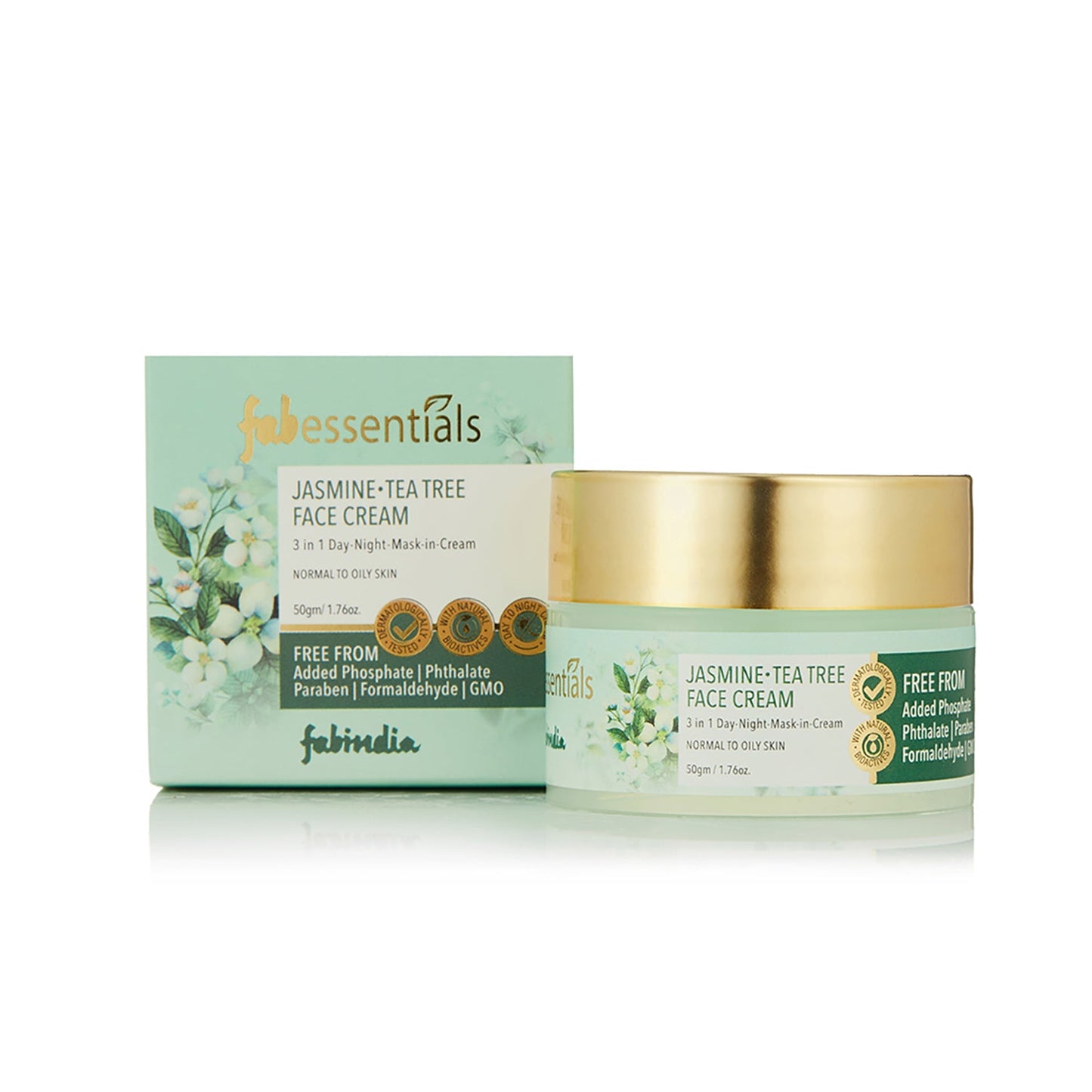 Jasmine Tea Tree Face Cream - 100 gm