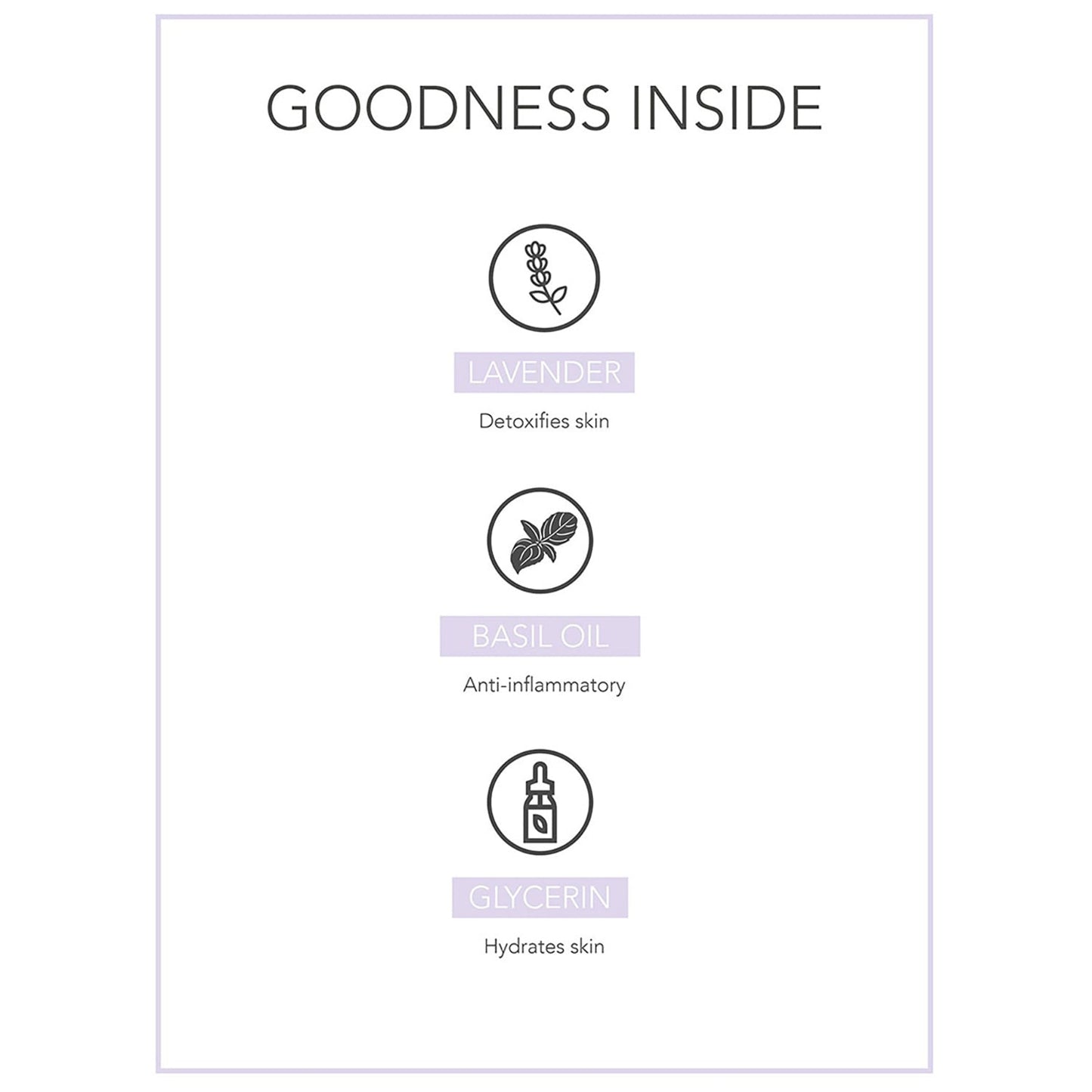 Lavender Glycerin Bathing Bar - 100 gm