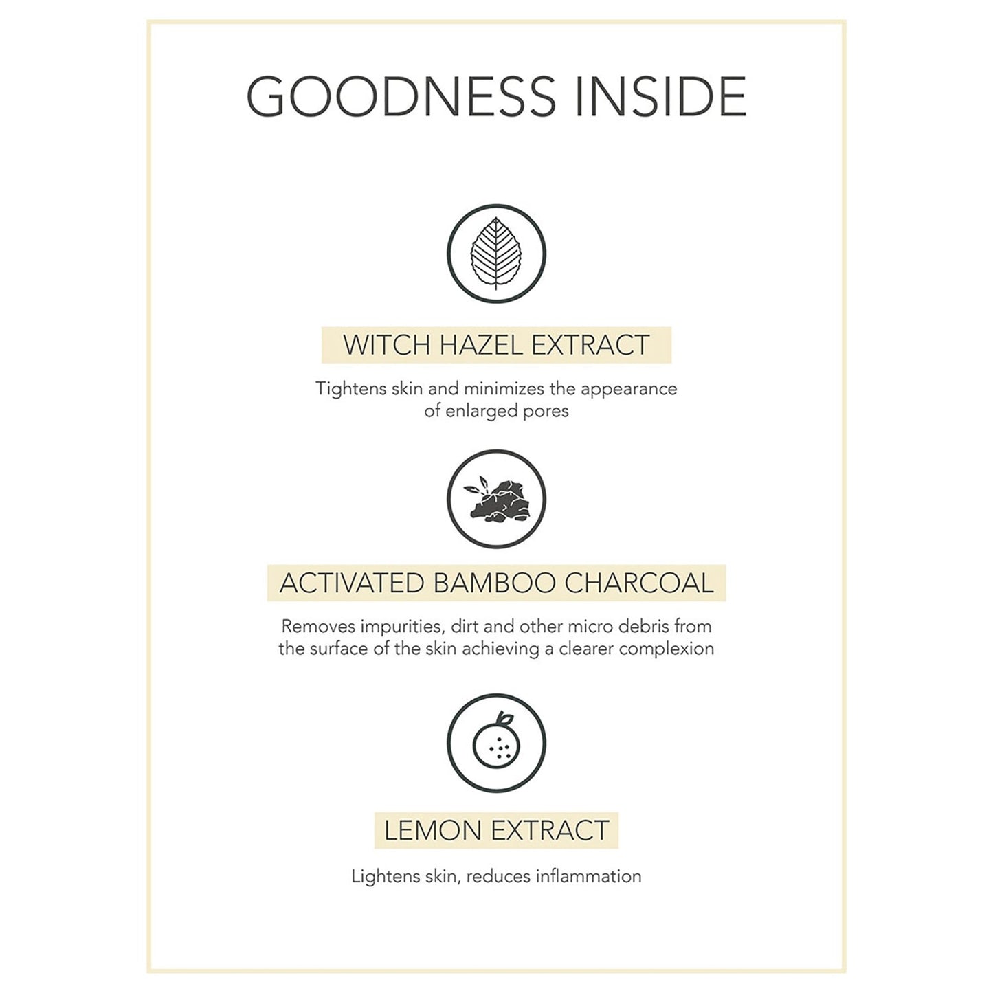 Charcoal Lemon & Witch Hazel Face Scrub - 100 gm