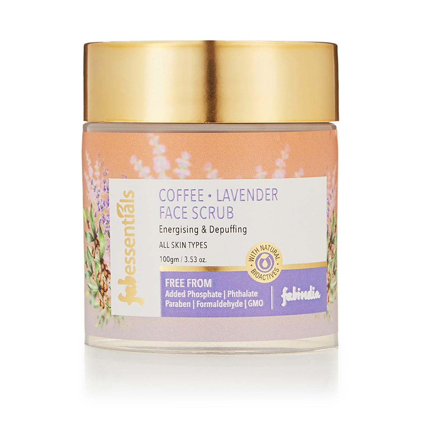 Coffee & Lavender Face Scrub - 100 gm