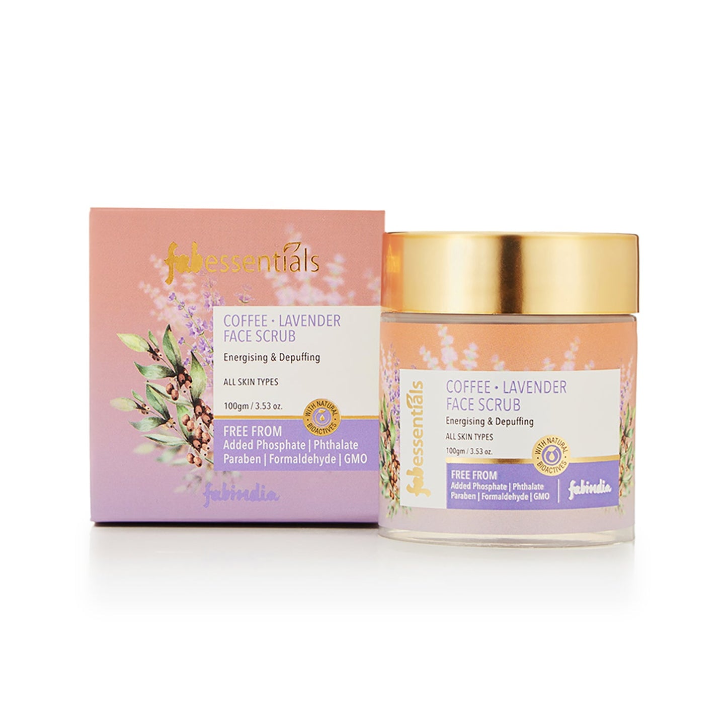 Coffee & Lavender Face Scrub - 100 gm