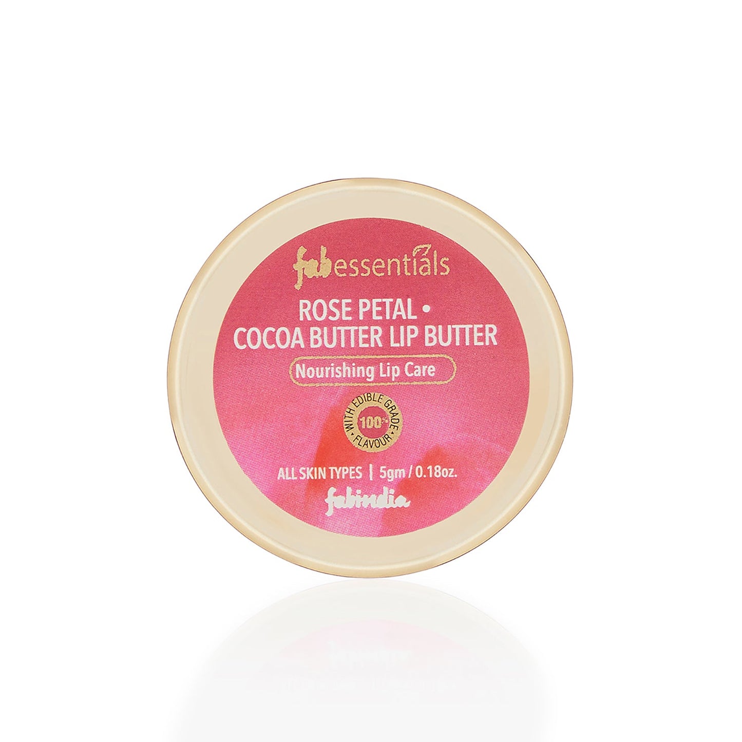 Rose Petal Cocoa Butter Lip Butter - 5 gm