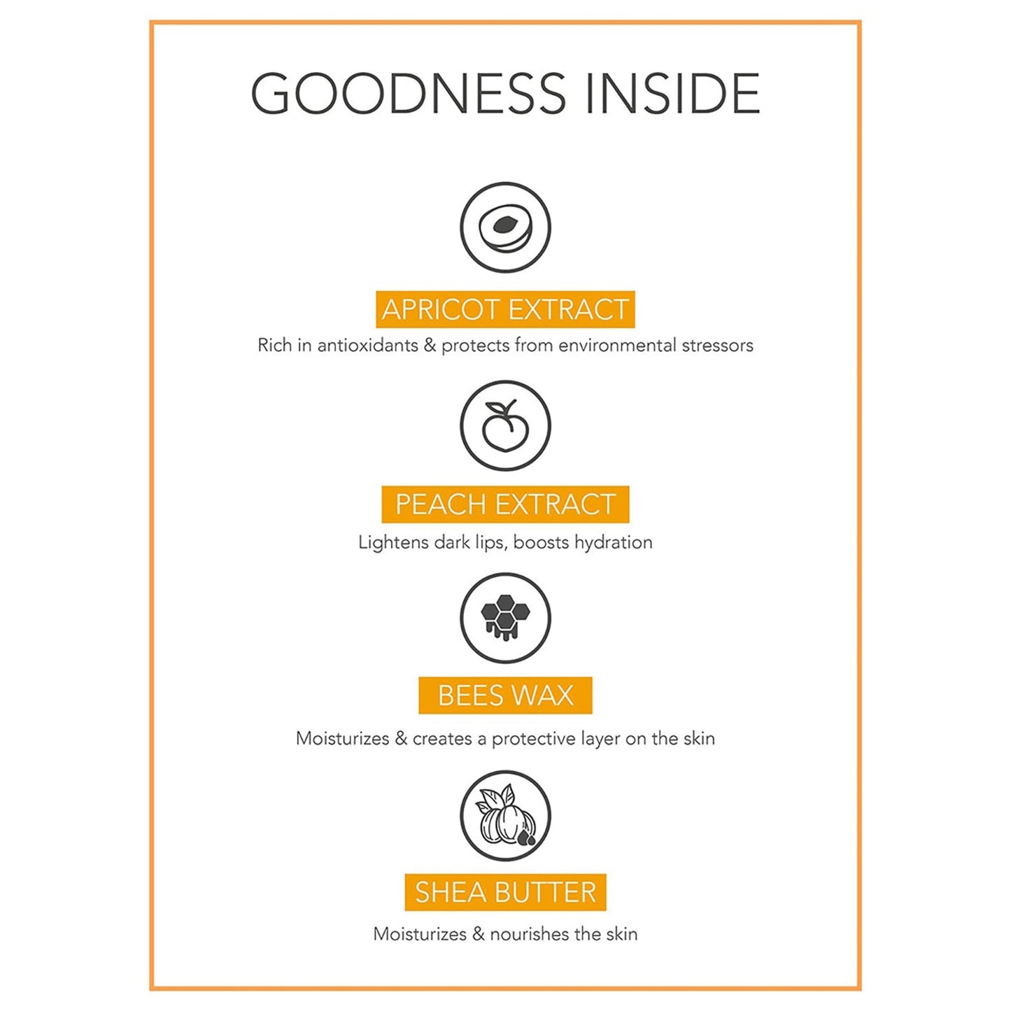 Apricot & Peach Lip Butter - 5 gm