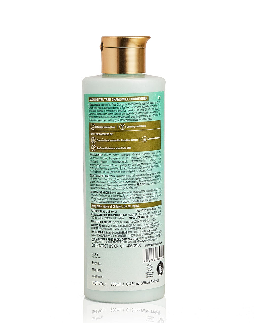 Jasmine Tea Tree Chamomile Conditioner - 250 ml