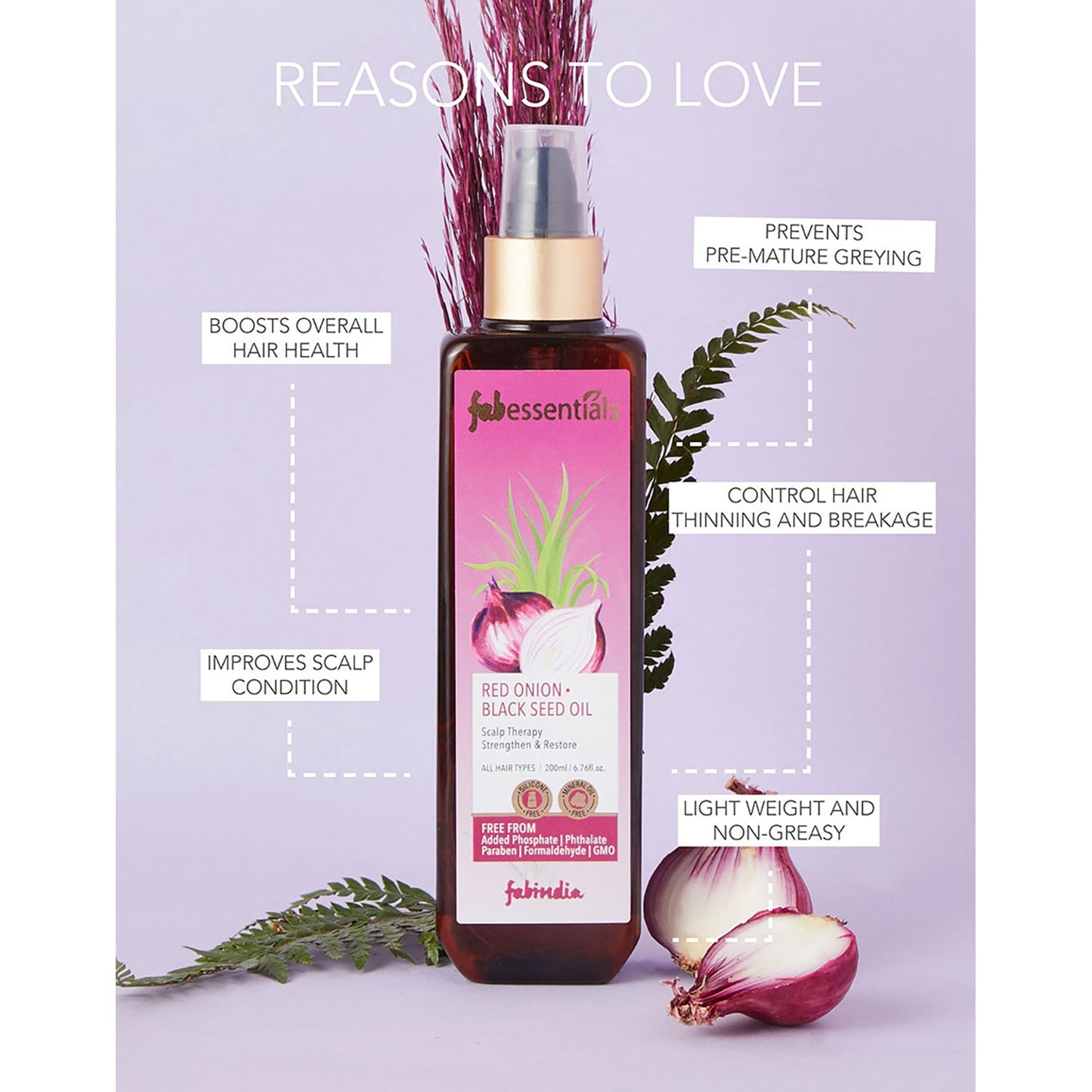 Red Onion Black Seed Oil - 200 ml