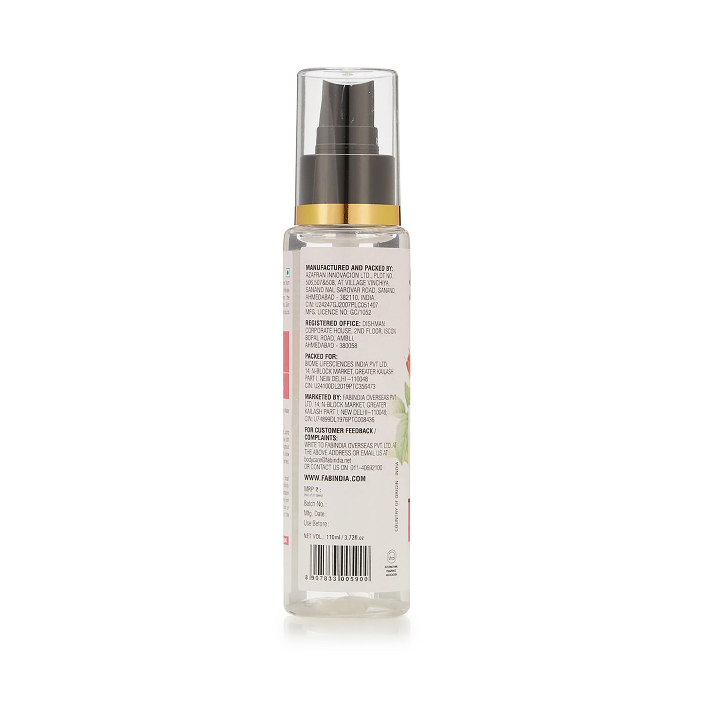 Damask Rose Water - 110 ml