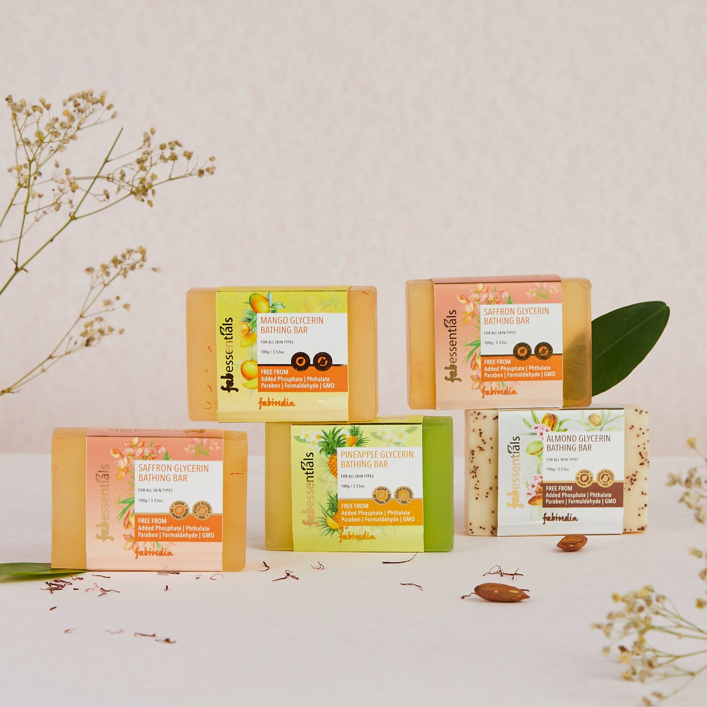 Assorted Bathing Bars Gift Set - 500 g