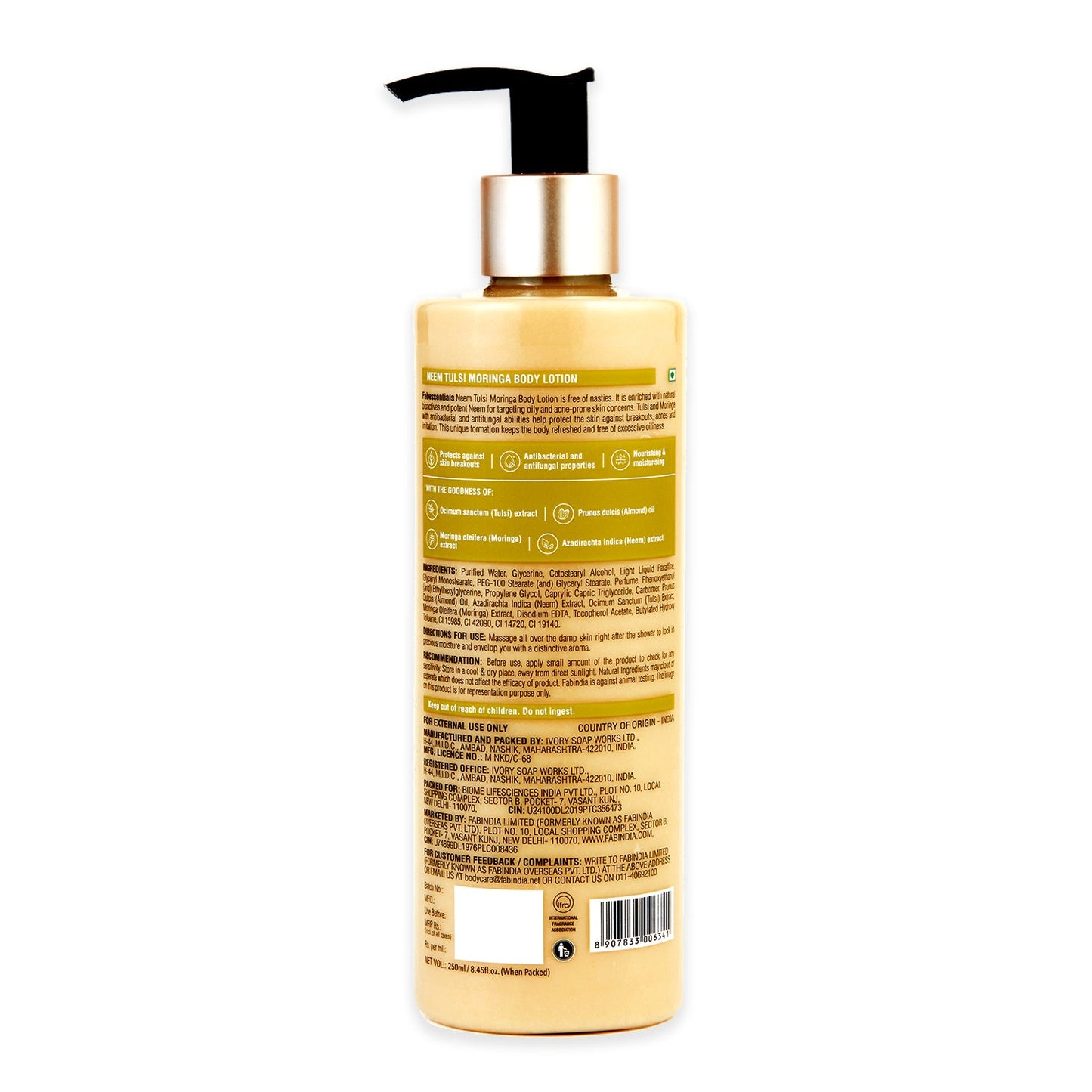 Neem Tulsi Moringa Body Lotion - 250 ml