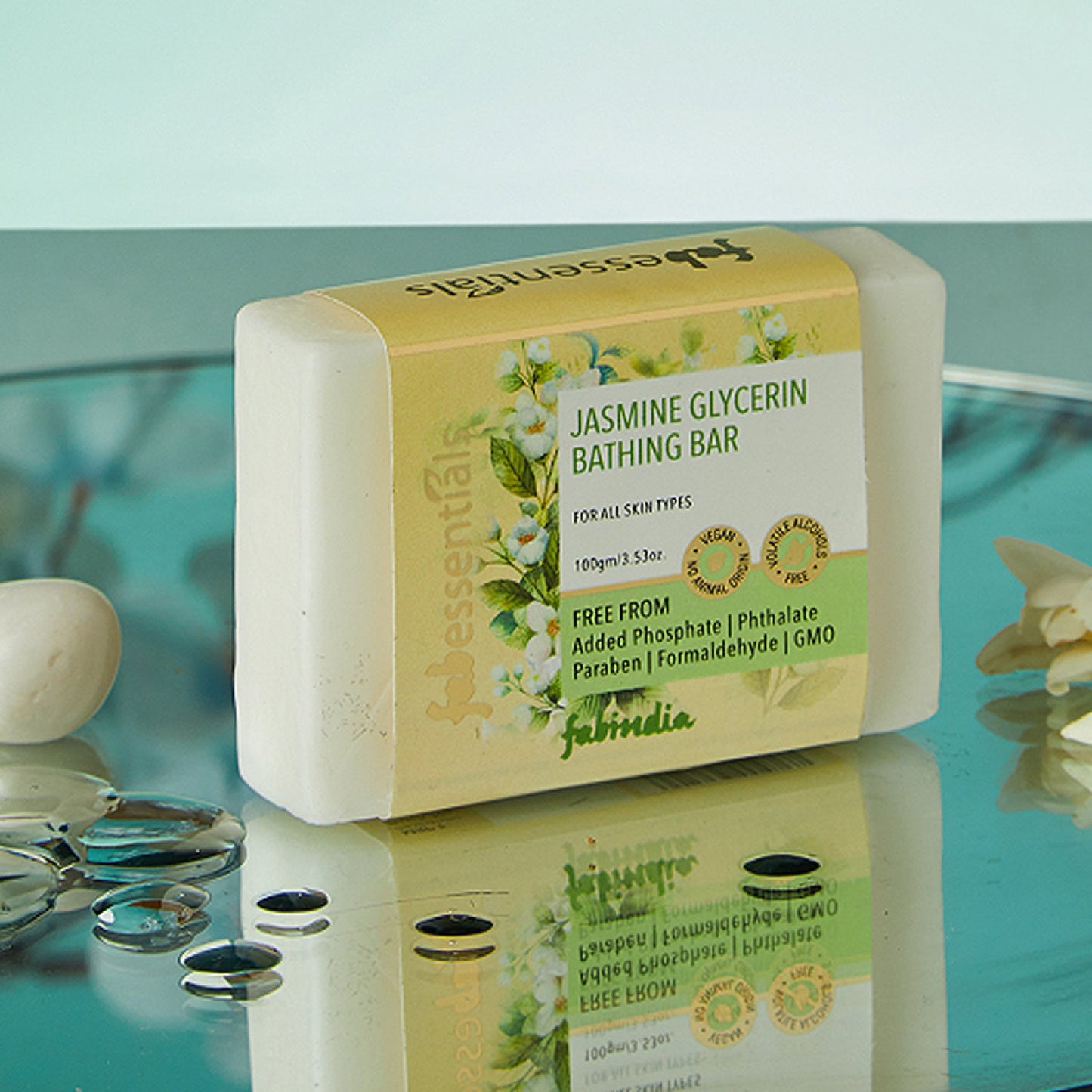 Jasmine Glycerin Bathing Bar - 100 gm