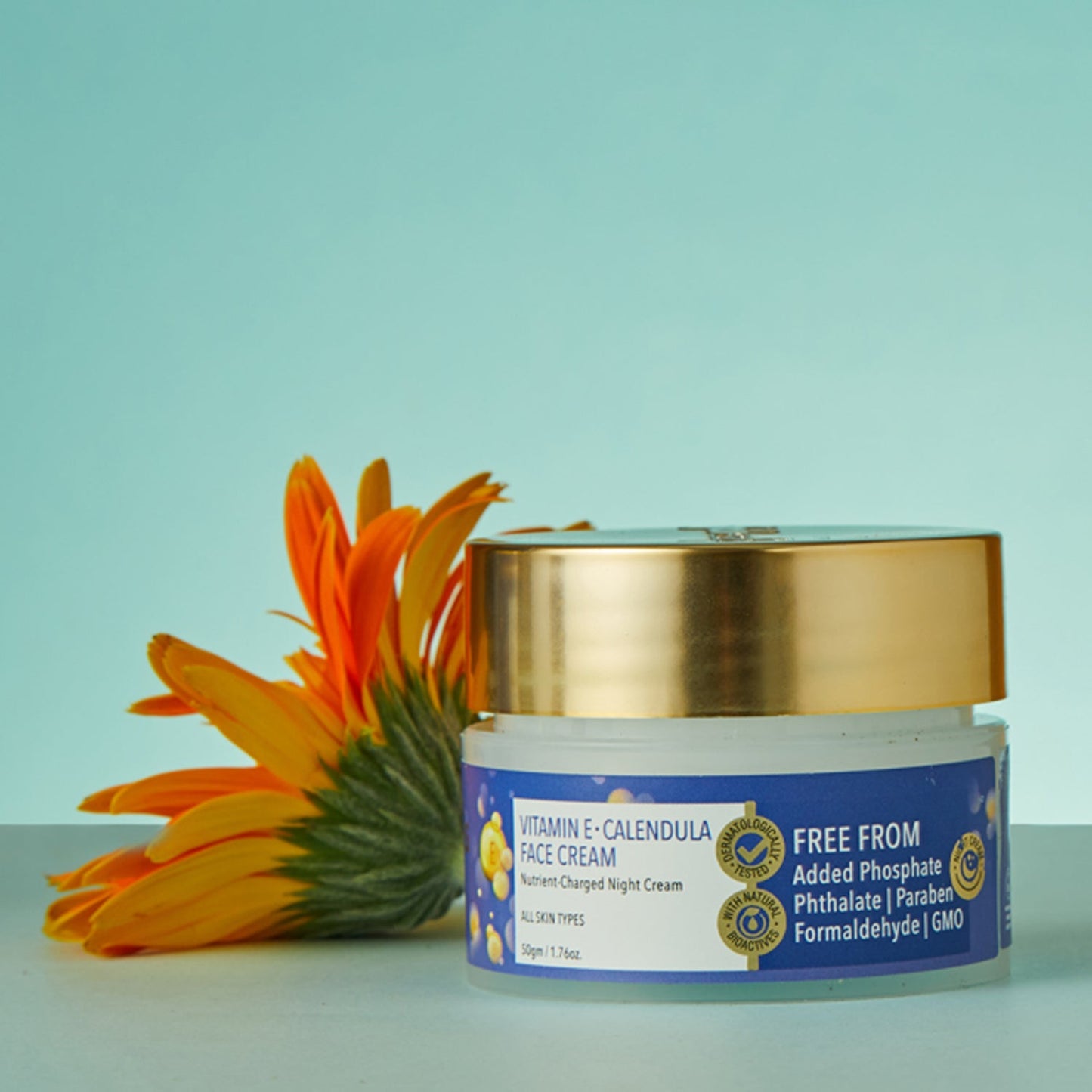 Vitamin E Calendula Night Cream - 100 gm