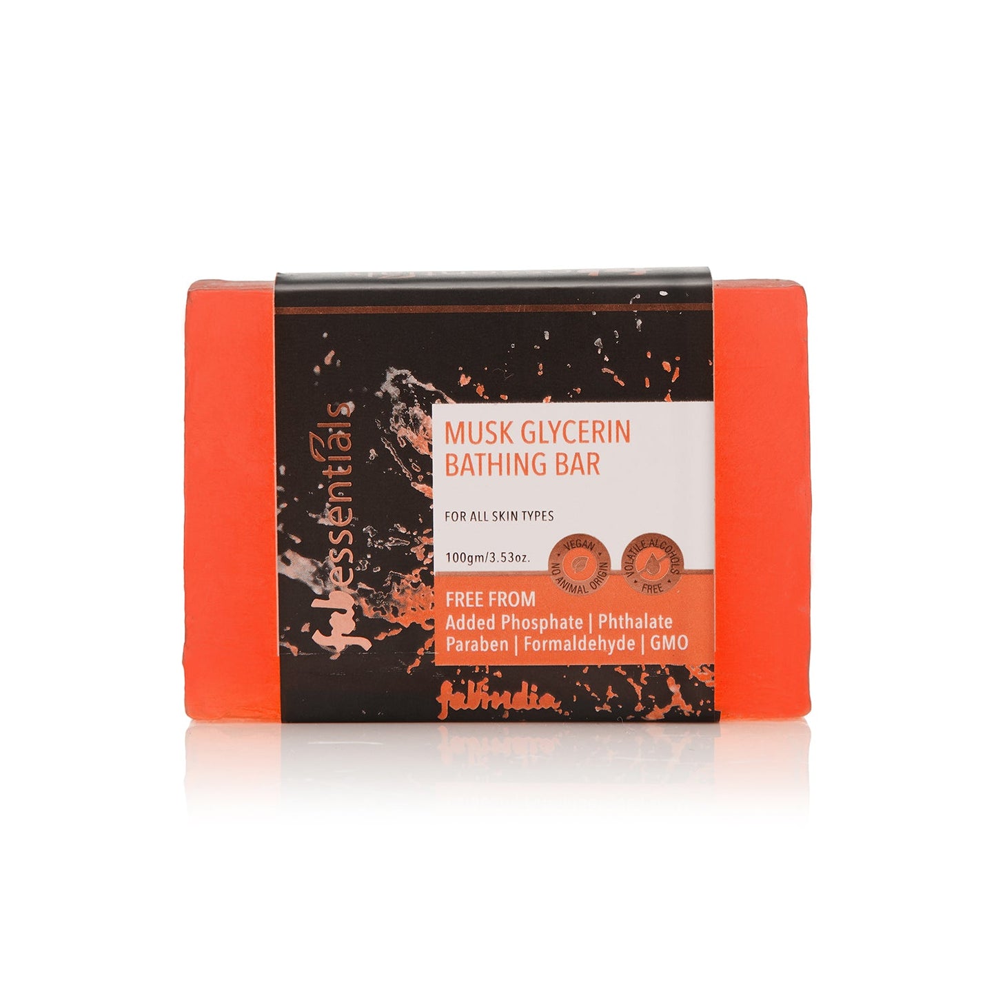 Assorted Glycerin Bathing Bars with Avocado, Tea Tree & Musk - 100 gm X 3