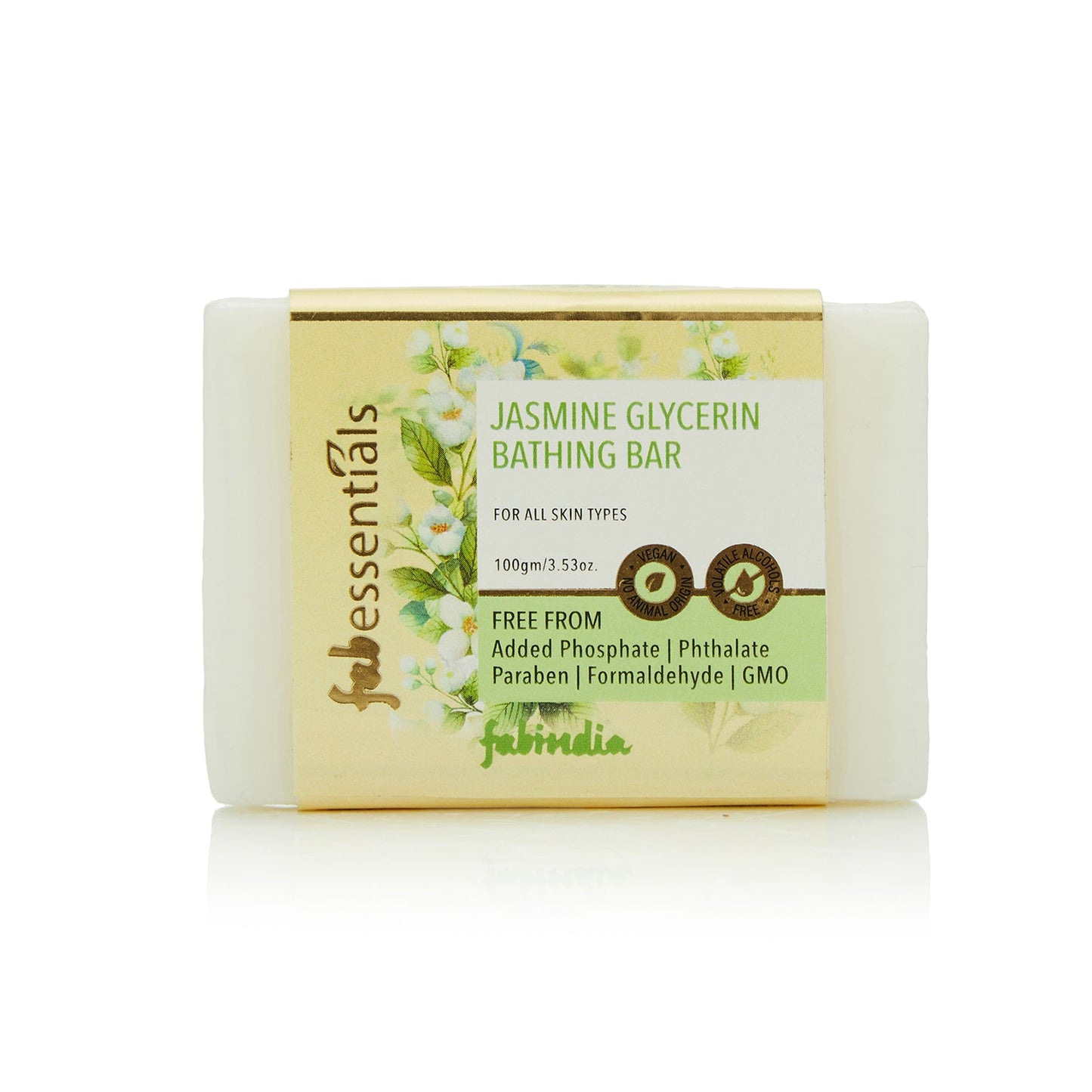 Assorted Glycerin Bathing Bars with Orange Neroli, Neem & Aloe Vera - 100 gm X 3