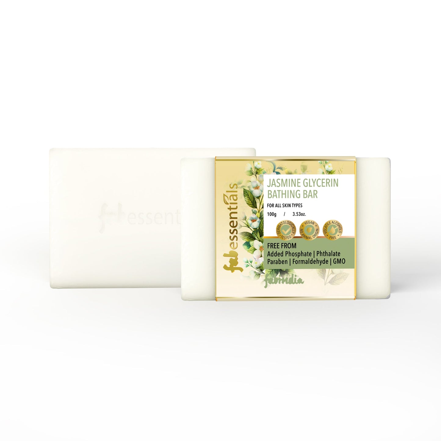 Jasmine Glycerin Bathing Bar - 100 gm