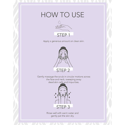 Coffee & Lavender Face Scrub - 100 gm