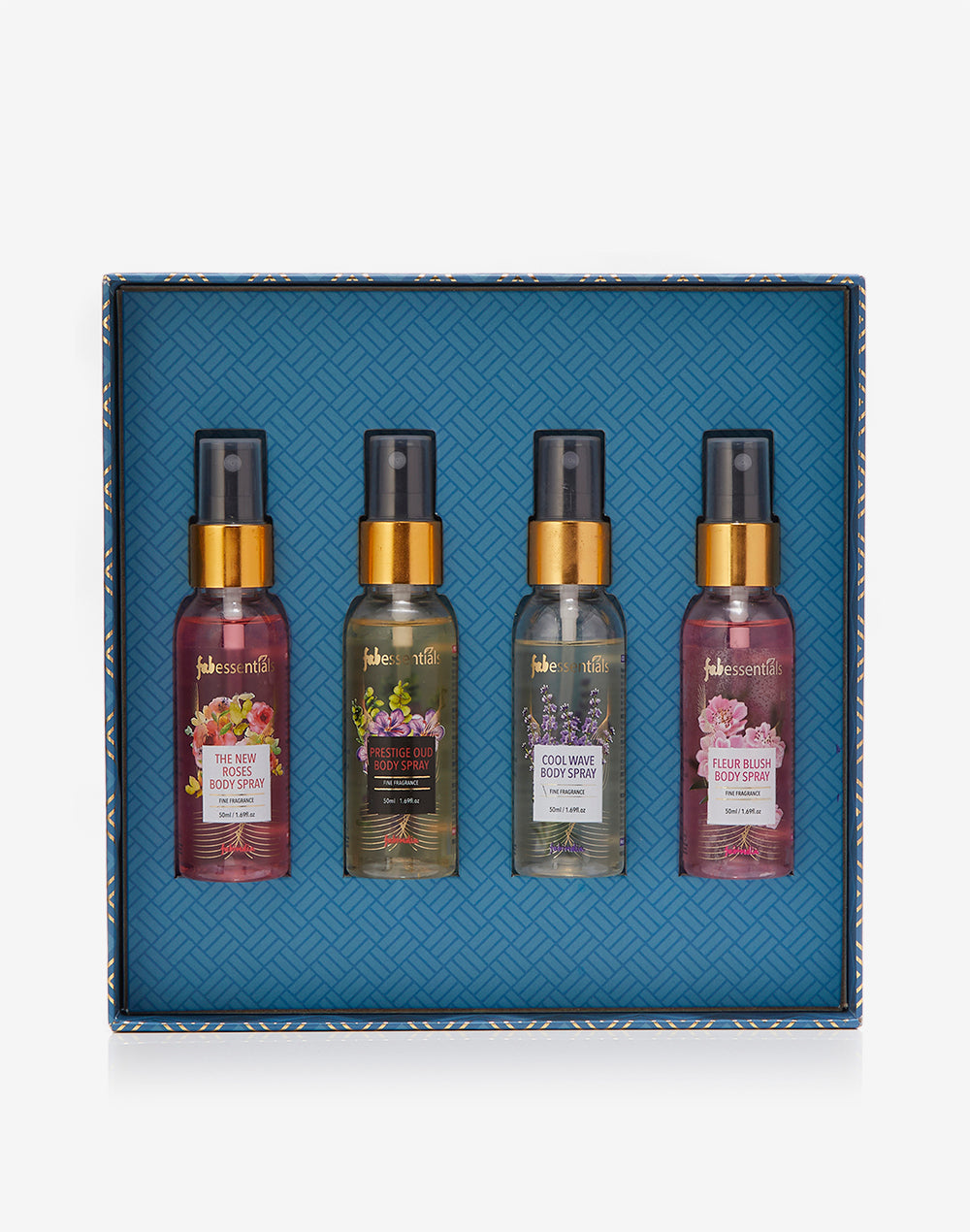 Scented Treasures Gift Set of 4 Body Sprays - 300 ml