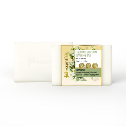 Jasmine Glycerin Bathing Bar - 100 gm